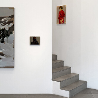 Gideon Rubin, There are ways out, exhibition view. Courtesy of Galerie Karsten Greve