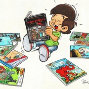 Miguel Díaz Vizoso, Childhood readings, 2020. Courtesy of MILL, Musée Ianchelevici La Louvière