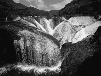Surreal waterfalls in China