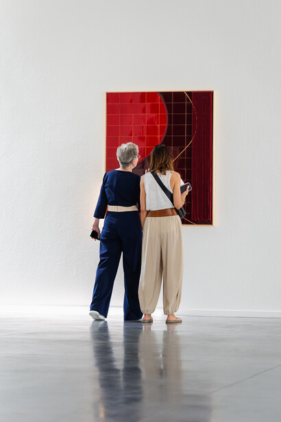 Artistes divers, 10e biennale de peinture, vue de l'exposition. Avec l'aimable autorisation du Museum Dhondt-Dhaenens