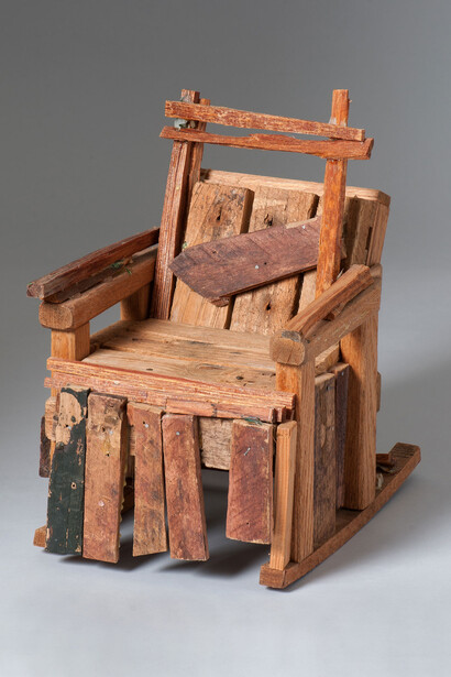 Beverly Buchanan, Bubba’s chair, n.d. Courtesy of Georgia Museum of Art