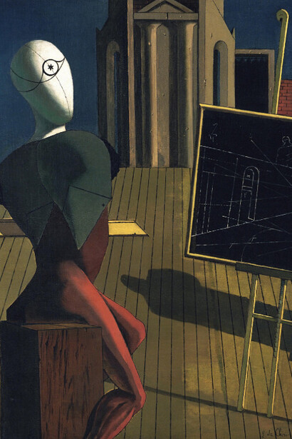 De Chirico. Courtesy of Hamburger Kunsthalle