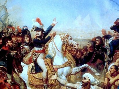 «La batalla de las pirámides» (1810), Antoine-Jean Gros