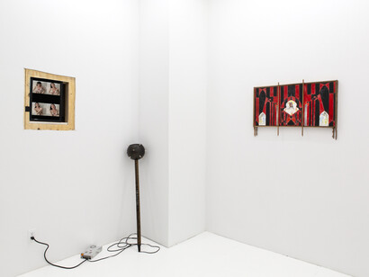 rhi•zome, curated by Adrienne Greenblatt, 2023, installation view. Courtesy of No Gallery, NYC