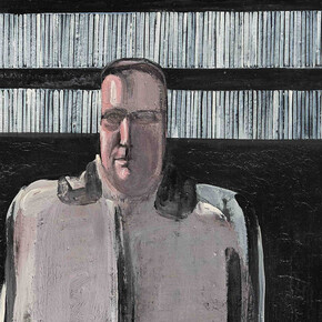 Michelangelo Pistoletto, L'uomo nero, 1959. Courtesy of Mazzoleni