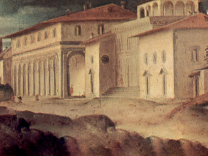 Jacopo Pontormo, Adorazione dei Magi, Cappella Palatina, Palazzo Pitti, Firenze, particolare