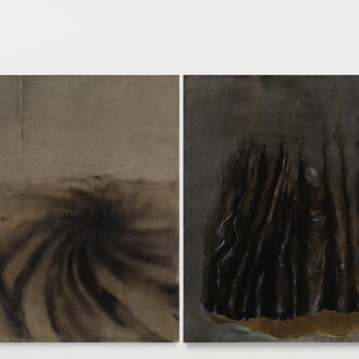 Laura Caetano, altarpiece (Santa Lúcia e São Sebastião), 2026. Courtesy of Balcony Contemporary Art Gallery