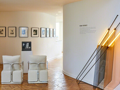 Andy Warhol at Casa Perfect. Courtesy of The Future Perfect