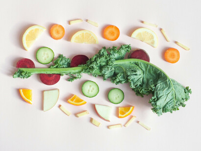 Fruta e vegetais. Dieta vegetariana