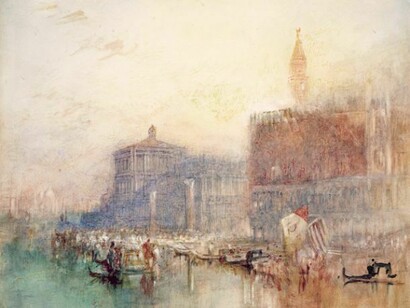 Joseph Mallord William Turner (1775-1851), The Doge’s Palace and Piazzetta, Venice, c.1840, Photo © National Gallery of Ireland