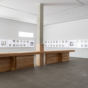 Photographic encounters along the Gulf coasts, 2025. Installation view: photography gallery, Al Manakh, Sharjah. Image courtesy of Sharjah Art Foundation. Photo by Motaz Mawid