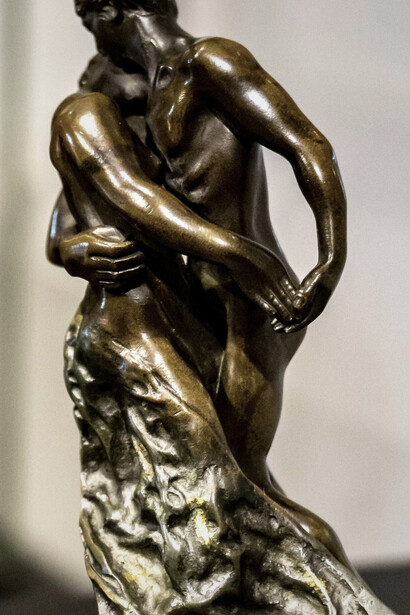 "La Valse", escultura de bronce, Camille Claudel, entre 1891 y 1905