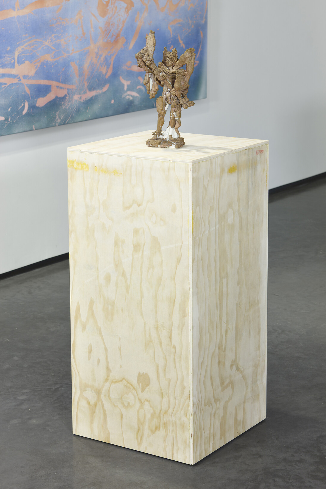 Nick van Woert, Untitled II, Electroformed copper and plaster statue, 2014