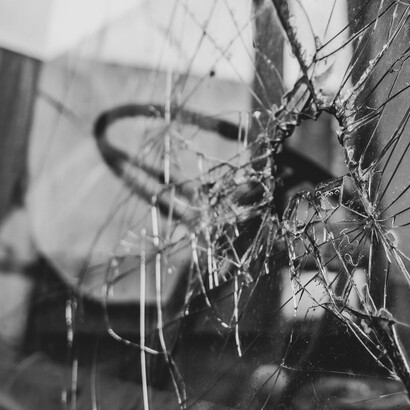 Fue un choque frontal tremendo, ambos camiones sufrieron el brutal impacto