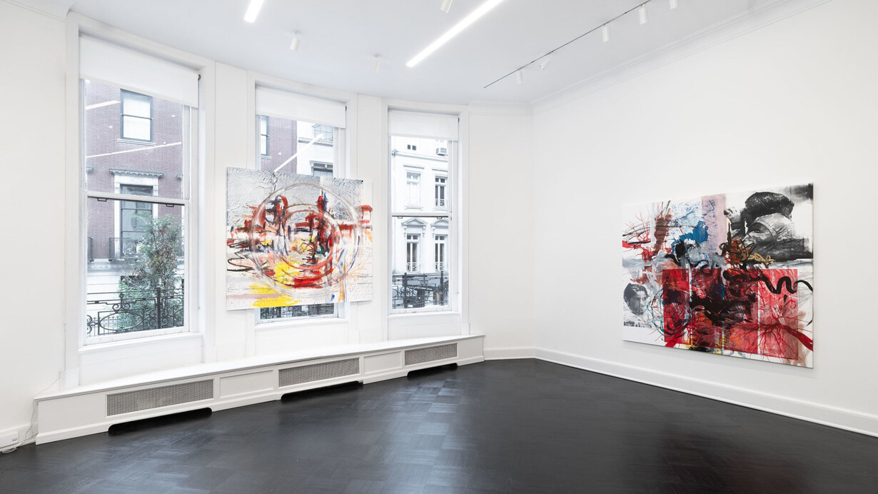 Leyla Yenirce, Eye level, exhibition view. Courtesy of Petzel Gallery