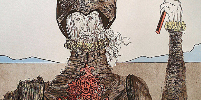 Salvador Dalí. Courtesy of Off the Wall Gallery