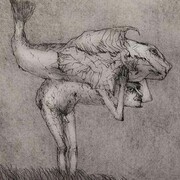 John Bellany, The Burden, 1970, etching, 23 of 75, 48.5cm x 45cm