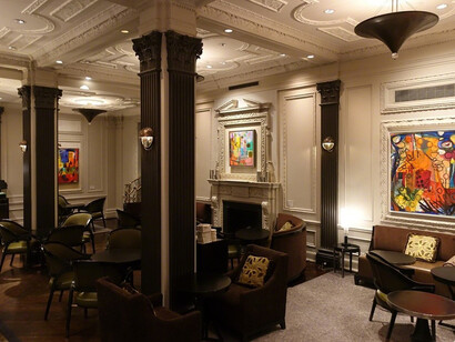 Bill Scott at The Pierre. Courtesy of Hollis Taggart