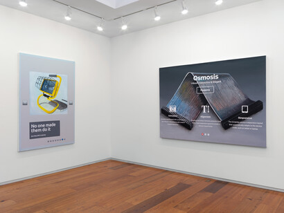 Joel Holmberg, Installation view