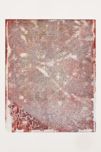 Bevan de Wet, Field VII (Grids and traces), 2025. Courtesy of David Krut Projects