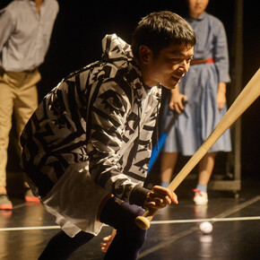 Toshiki Okada,God Bless Baseball. Photo: Asian Arts Theatre (Moon So Young) © MCA Chicago. Detail