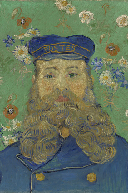 Vincent van Gogh, Ritratto di Joseph Roulin, Olio su tela, cm 65 x 53,9, 1889 Kröller-Müller Museum, Otterlo © Kröller-Müller Museum, Otterlo