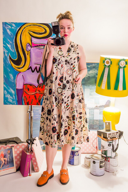  Anna Friemoth, "Photographer", 2015, archival print on Hahnemuhle paper, 12 x 17 inches