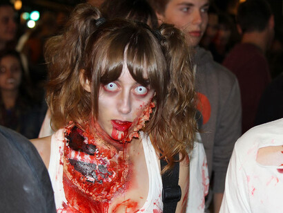 Festival de Sitges. Las calles de la ciudda se llenan de zombis