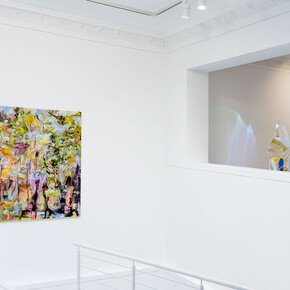 Various artists, La vie en rose, exhibition view. Courtesy of Luisa Catucci Gallery