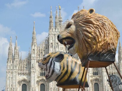 L’installazione di Gaetano Pesce, foto Giovanna Ferraresi