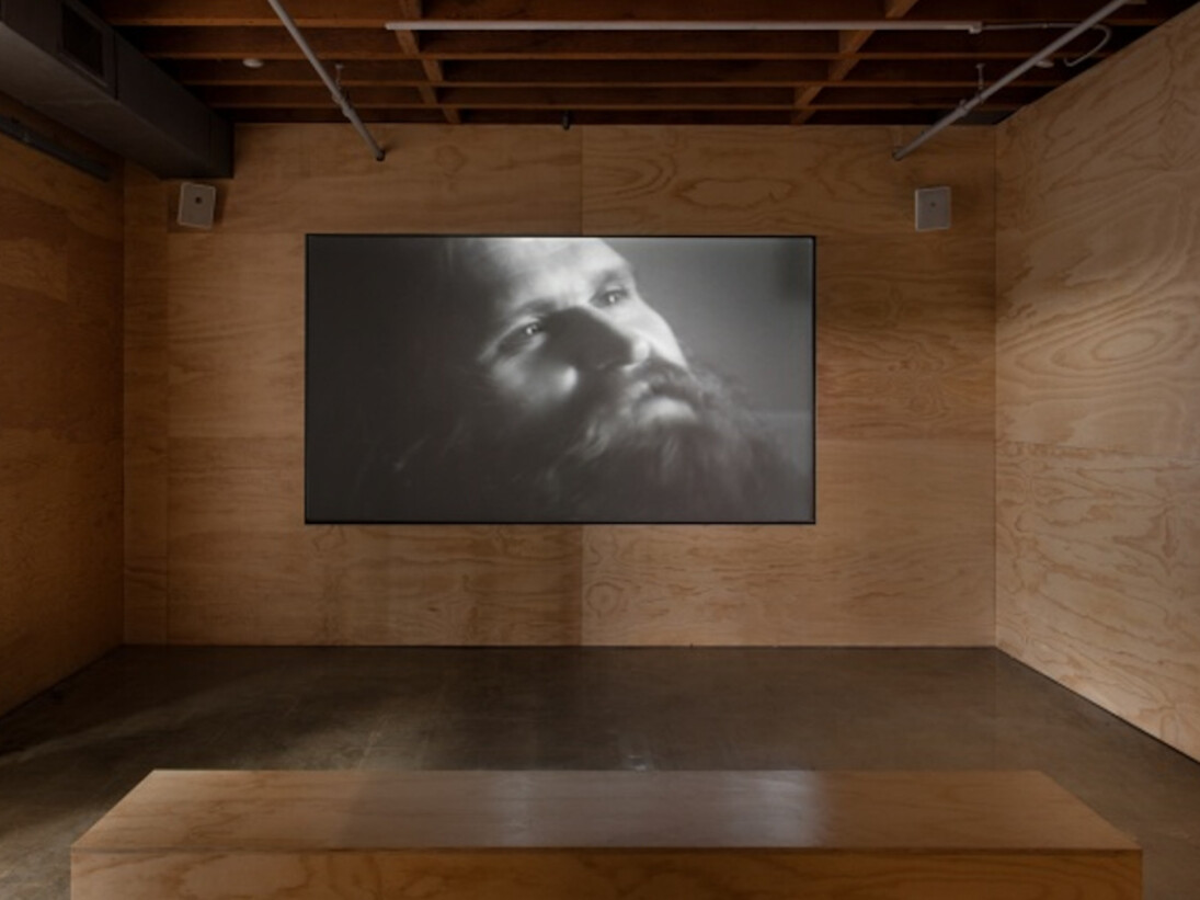 Carl Andre, Exhibition view. Courtesy of Moca