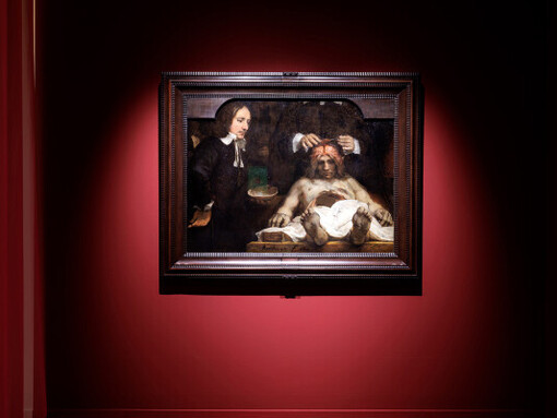 Rembrandts masterclass, ausstellungsansicht. Mit freundlicher genehmigung des Museum Het Rembrandthuis