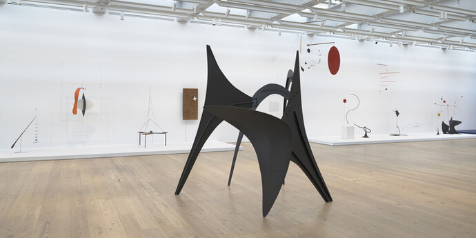 Hypermobility, Exhibition view. Courtesy of Calder Foundation 