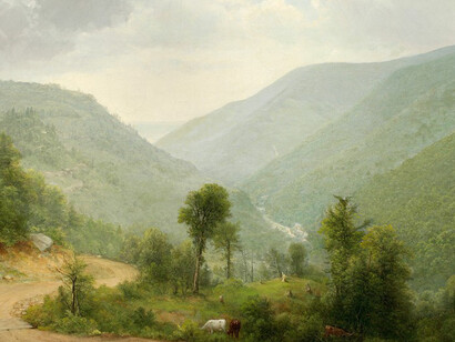The Poetry of Nature: Hudson River School Landscapes from the New-York Historical Society. Courtesy of Allentown Art Museum