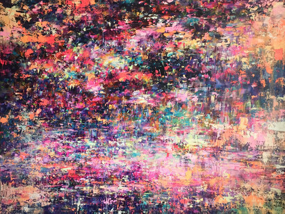 Mr Jago, Mauna Loa, oil on canvas, 150 x 130 cm, Courtesy the artist and Unit London 