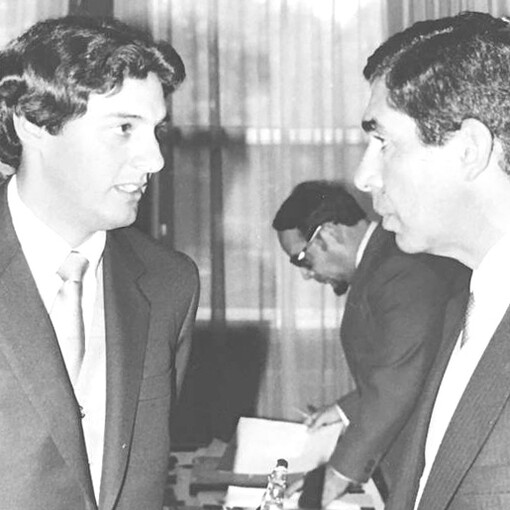 Antonio Álvarez Desanti en su juventud