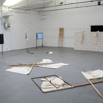 Janusz Bałdyga, Certificate of employment, exhibition view. Courtesy of Galeria Labirynt