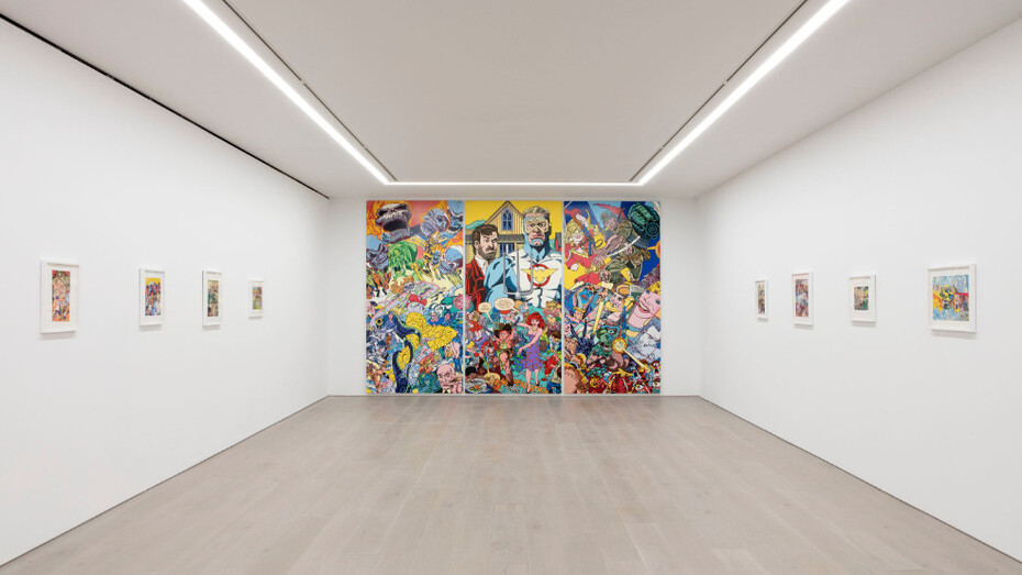 Erró. Courtesy of Perrotin New York