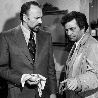 Scena della serie tv di "Columbo"