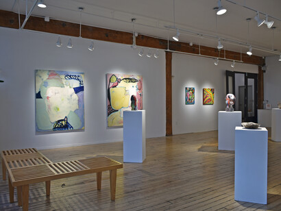 Installation View, Resolutions, 2023. Courtesy of Carter Burden Gallery