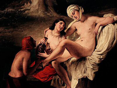 Francesco Hayez - Betsabea al bagno