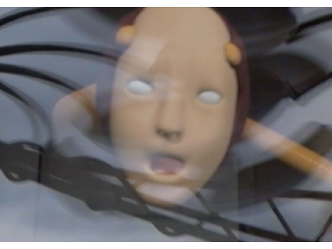 James Richards. Not Blacking Out, Just Turning the Lights Off. 2011. Two-channel video (color, sound). 16:15 min. Commissioned by Chisenhale Gallery. © 2014 James Richards. Courtesy the artist and Rodeo, Istanbul and London
