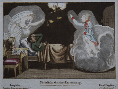 Nächtliche Geister-Erscheinung (Nocturnal Apparition of the Spirits), Print © The Bowes Museum