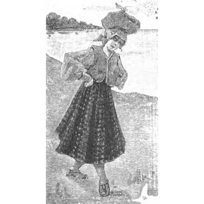 Grazia Deledda, Amori moderni, edito da Colomba, Roma, Voghera, 1907. Illustrazione presente nel volume