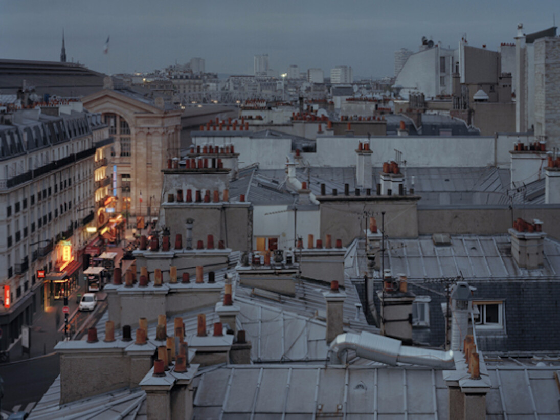 Alain Cornu, "Sur Paris" #283, 2016. Courtesy of Galerie Thierry Bigaignon