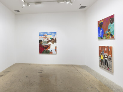 Marcus Leslie Singleton, installation view. Courtesy of Steve Turner