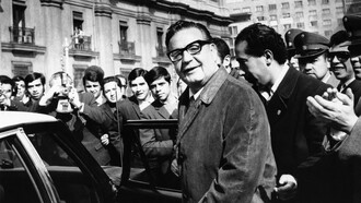 Salvador Allende durante su mandato