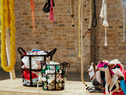 The ropery, exhibition view. Courtesy of Whitechapel Gallery