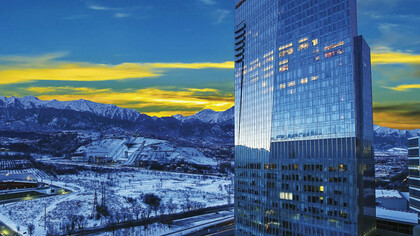 Veduta di Almaty, Kazakhstan