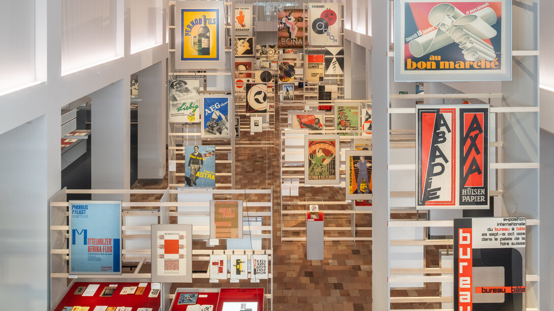 Avantgarde. Grafikdesign im aufbruch, ausstellungsansicht. Mit freundlicher genehmigung des Museums für Gestaltung